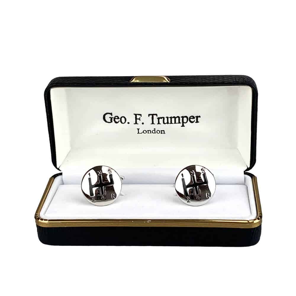 geo-trumper-gear-lever-cufflinks-manschettenkn-pfe-schalthebel image 1