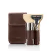 mondial-reise-rasurset-ecosilvertip-pinsel-rasierhobel-in-toskanischer-ledertasc image 1
