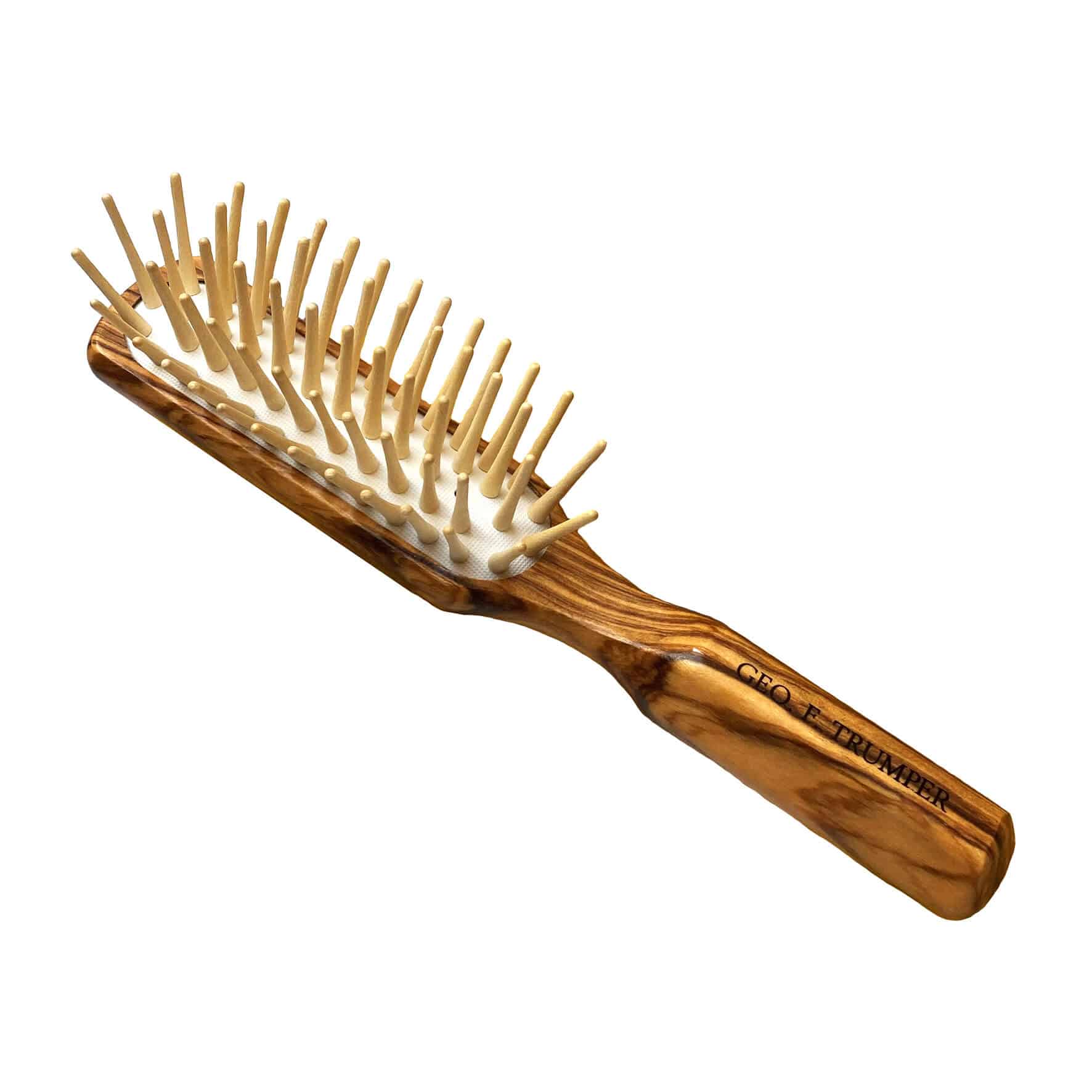 geo-trumper-olive-wood-hairbrush-haarb-rste-holzstifte image 1