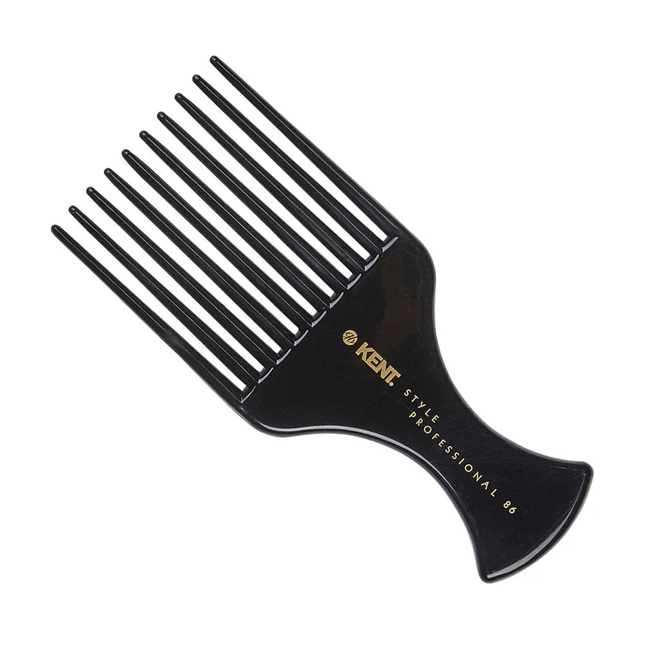 kent-spc86-afro-kamm-10-zinkig-hartgummi-140-mm-bestseller image 1