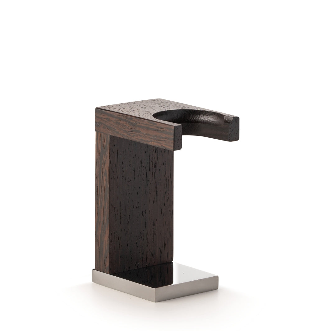 mondial-thor-pinselst-nder-aus-weng-holz-f-r-rasierpinsel image 1