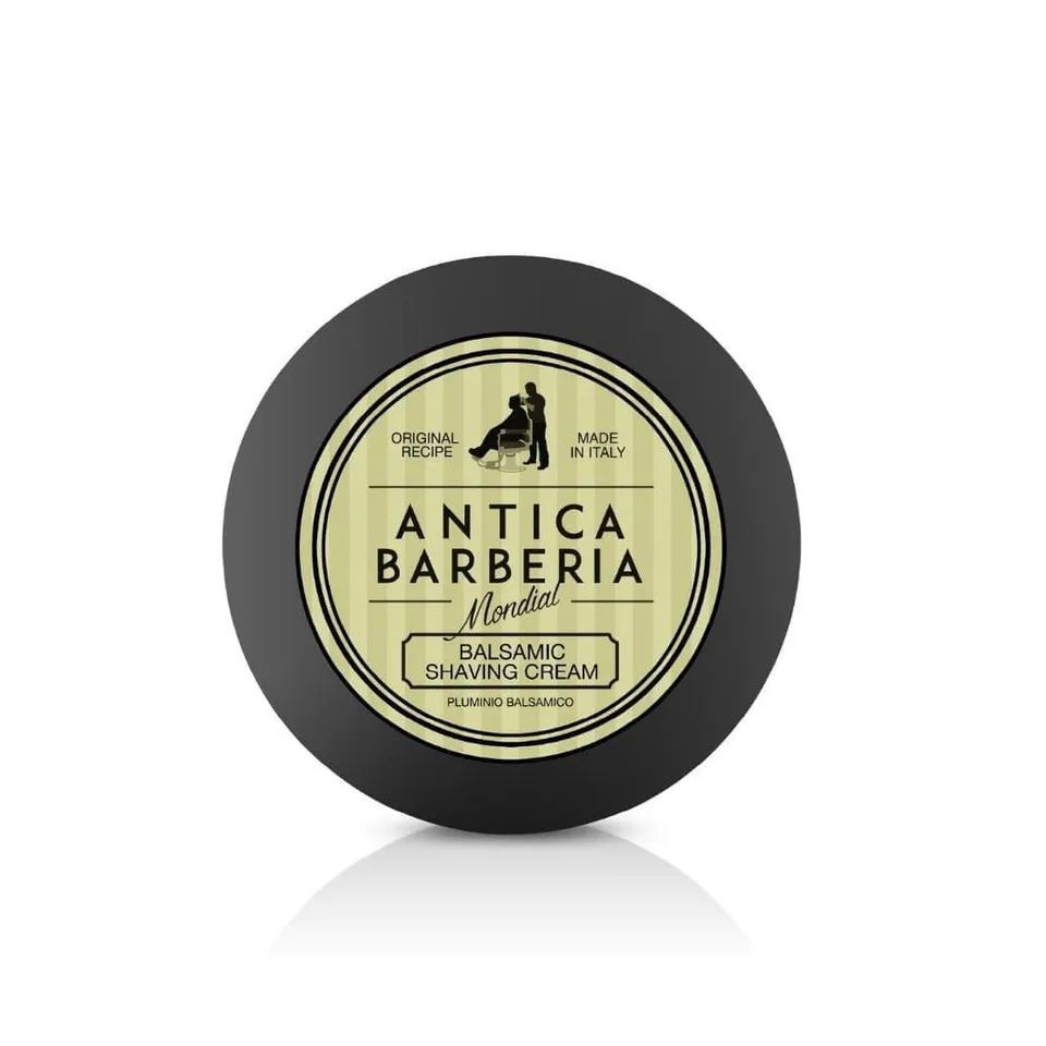 mondial-antica-barberia-balsamic-rasierseife-fest-125-ml-tiegel image 1