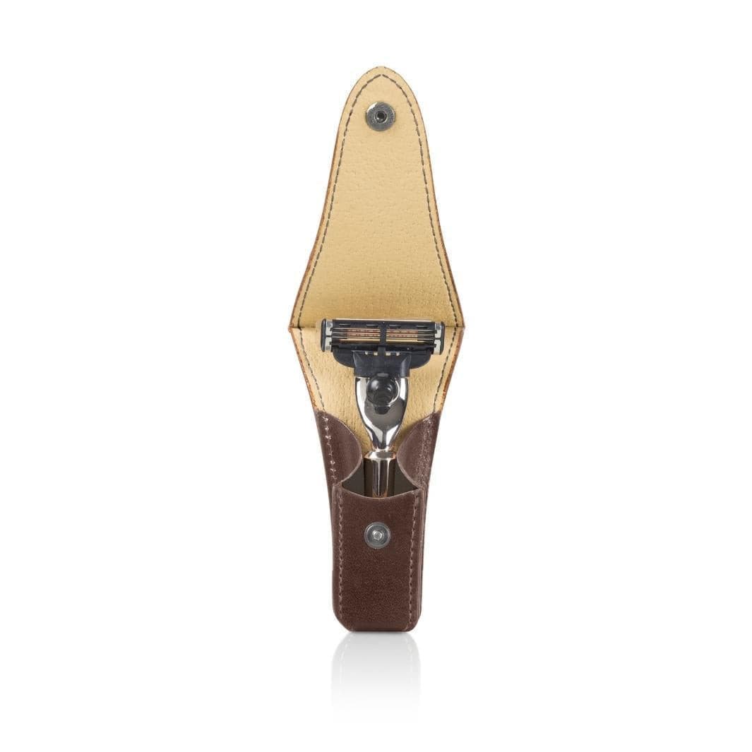 mondial-mini-rasierer-etui-toskanisches-leder-schwarz-dunkelbraun image 3