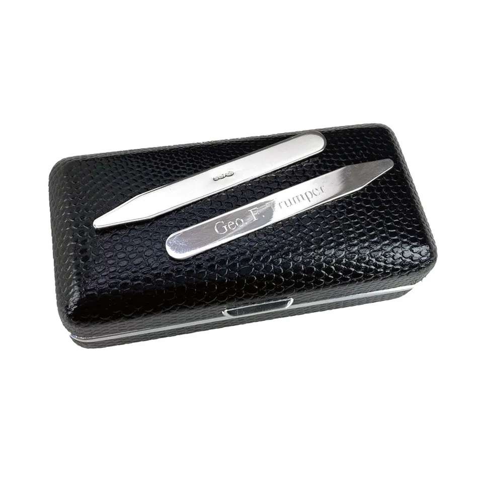 geo-f-trumper-kragenst-bchen-sterling-silber-mit-etui image 1