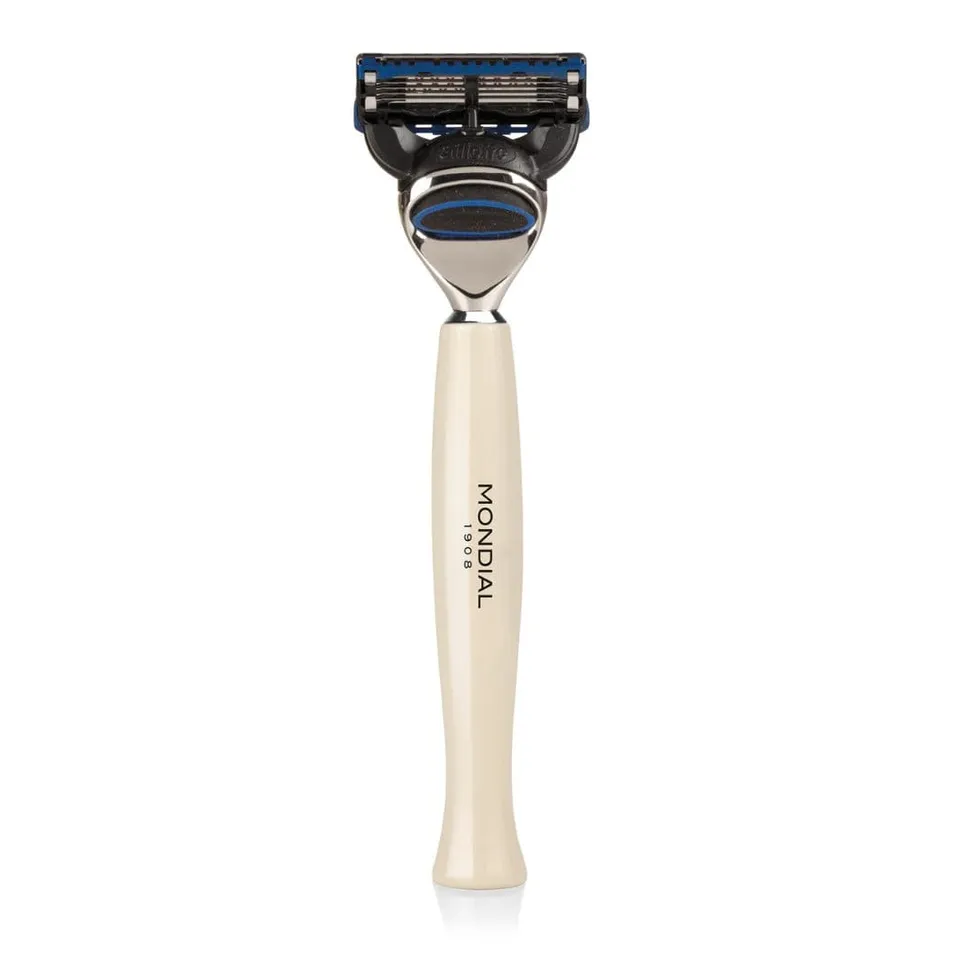 mondial-baylis-systemrasierer-griff-ivory-resin-f-r-fusion-mach3 image 1