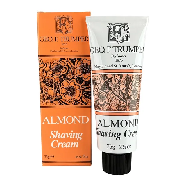 geo-trumper-almond-weiche-rasiercreme-tube-dose image 1