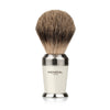 mondial-premium-rasierpinsel-wei-e-resina-chrom-super-badger image 1