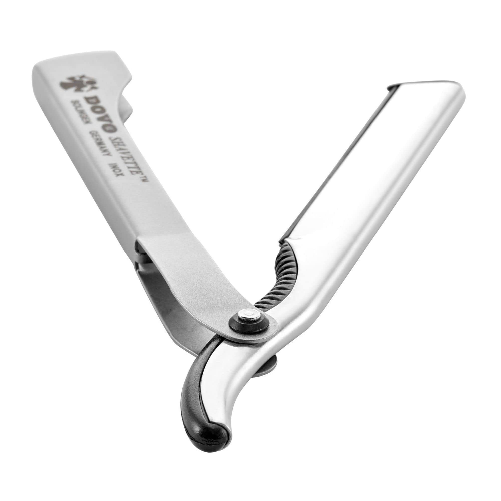 dovo-silber-shavette-rasiermesser-satin-finish image 2