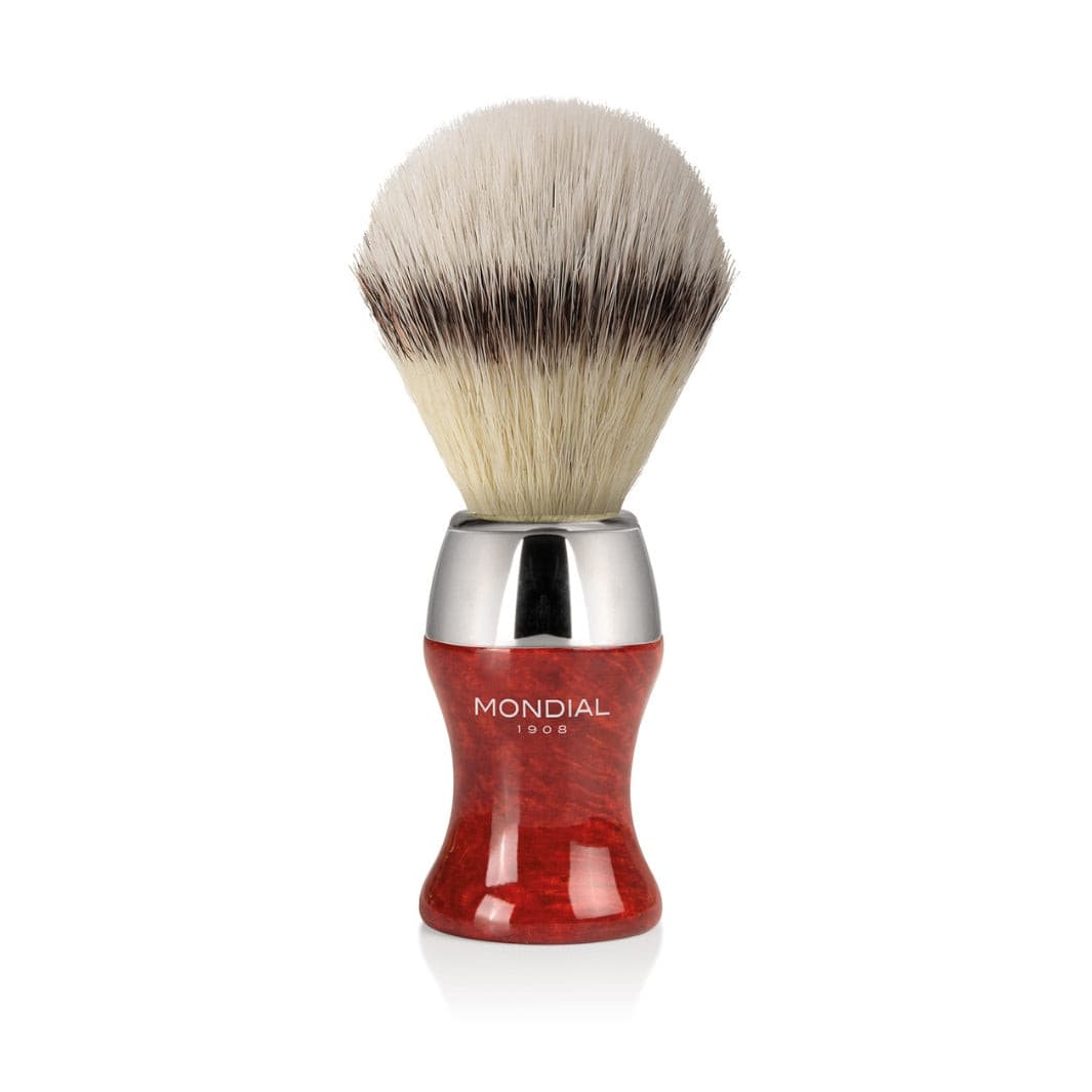 mondial-heritage-rasierpinsel-radica-briarholz-mit-ecosilvertip-synthetic image 1