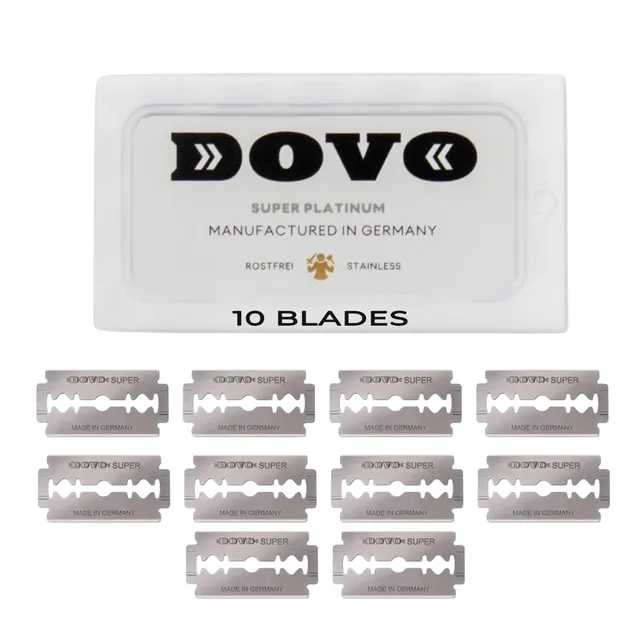dovo-super-platinum-double-edge-rasierklingen-10-st-ck image 1