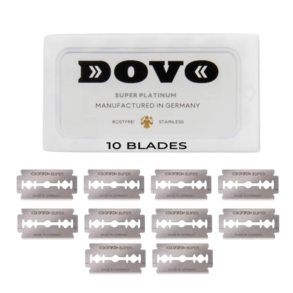 dovo-super-platinum-double-edge-rasierklingen-10-st-ck image 1