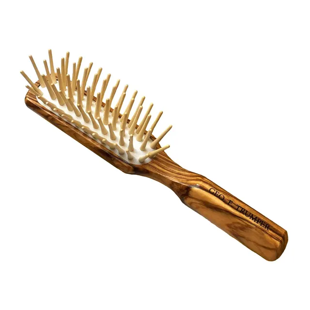 geo-trumper-olive-wood-hairbrush-haarb-rste-holzstifte image 1