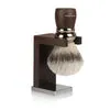 mondial-1908-prestige-rasierpinsel-weng-holz-ecosilvertip-mit-st-nder image 1