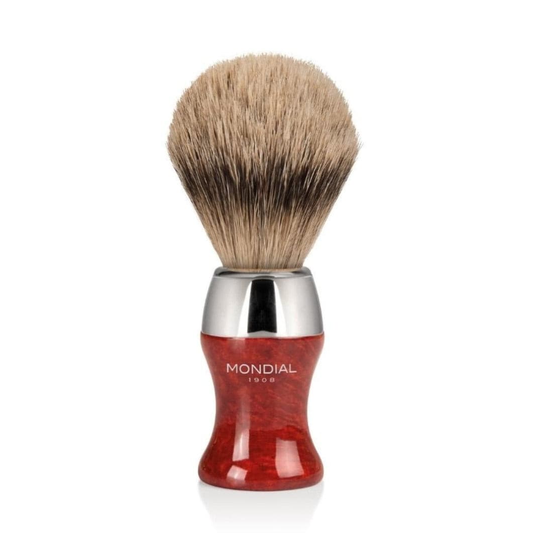 mondial-heritage-rasierpinsel-radica-holz-super-badger image 1
