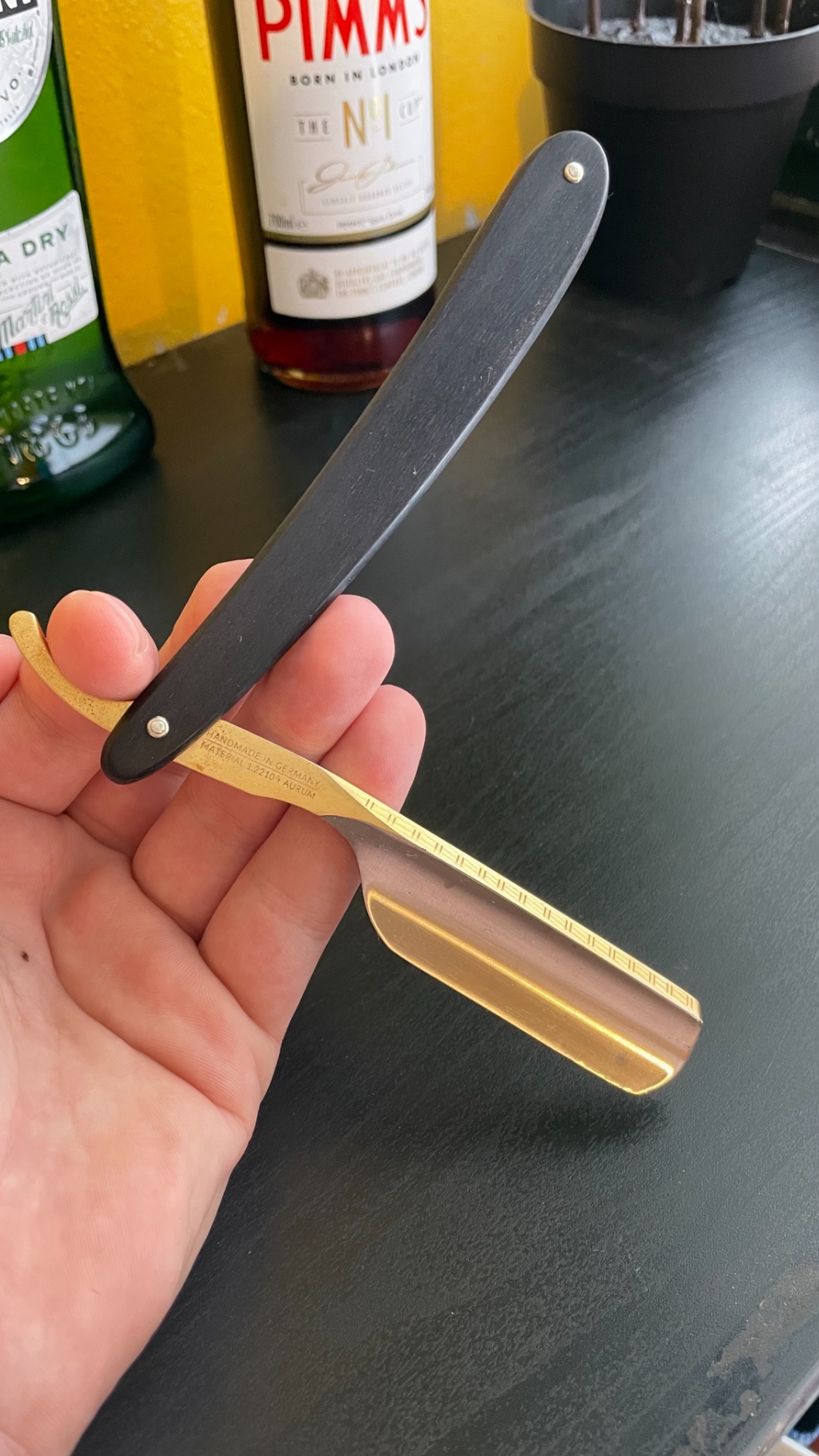 Gutes Messer, braucht Pflege