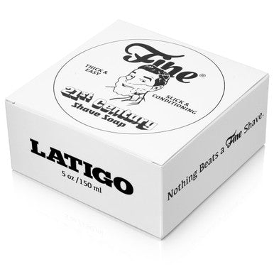 fine-latigo-rasierseife-rasierschaum-mit-leder-tabak-duft image 1