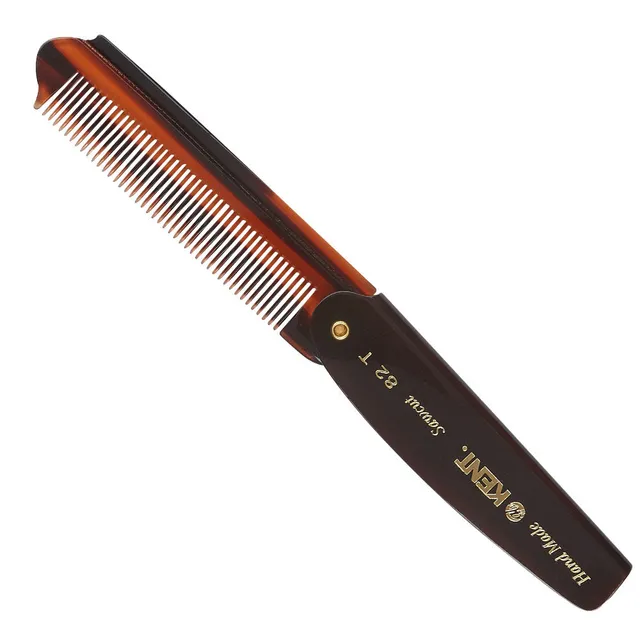 kent-a-82t-klappkamm-190-mm-handmade-f-r-feines-haar-moustache image 1